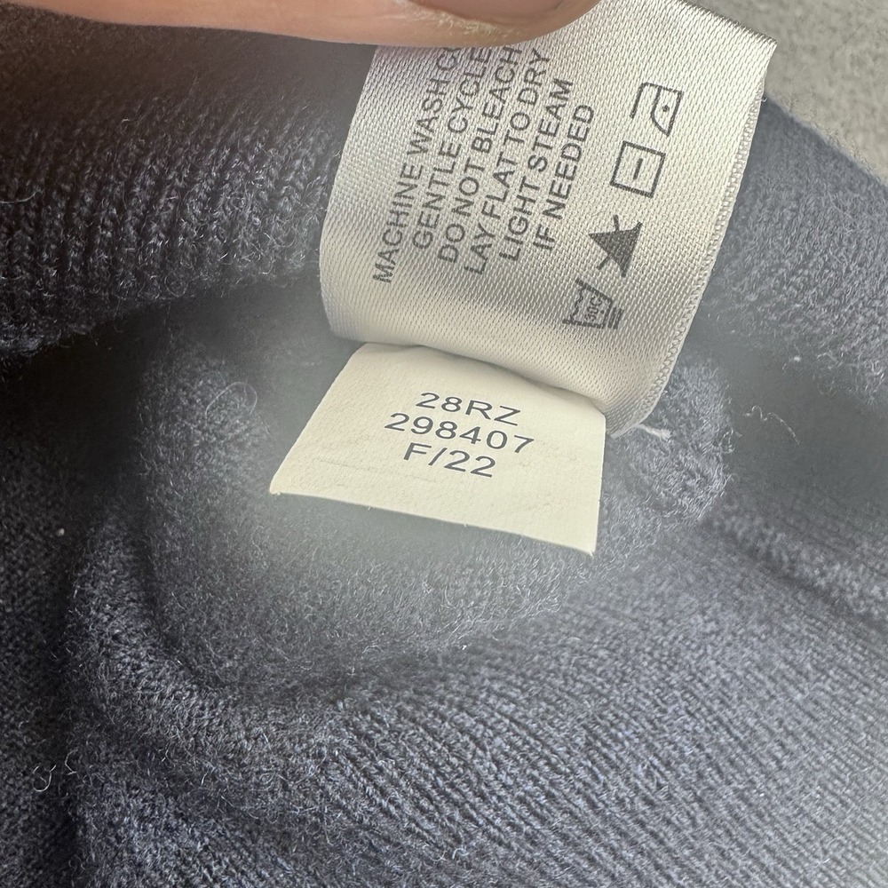 Orvis 100% Merino Wool Sweater 2.0 1/4 Zip Men XL (L) Pullover Blue Outdoor Gorp - Picture 8 of 8